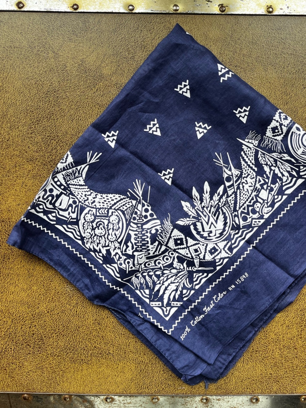 Vintage Fast Color bandana